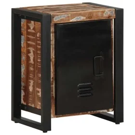 Mesilla de noche multicolor 40x30x51 cm madera maciza reciclada by , Nightstands - Ref: Foro24-4013565, Price: 118,08 €, Disc...