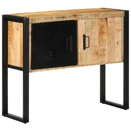 Mueble consola madera maciza de mango 90x35x75 cm by , Side tables - Ref: Foro24-4013571, Price: 195,27 €, Discount: %