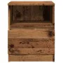 Mesitas de noche 2 uds madera ingeniería envejecida 40x40x50 cm von , Nachttische - Ref: Foro24-856499, Preis: 77,03 €, Rabat...