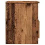 Mesitas de noche 2 uds madera ingeniería envejecida 40x40x50 cm von , Nachttische - Ref: Foro24-856499, Preis: 77,03 €, Rabat...