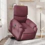 Sillón reclinable de masaje elevable tela morado de , Sillones - Ref: Foro24-3204843, Precio: 280,07 €, Descuento: %