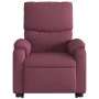 Sillón reclinable de masaje elevable tela morado de , Sillones - Ref: Foro24-3204843, Precio: 280,07 €, Descuento: %