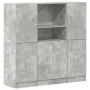 Set de muebles de cocina 3 pzas madera ingeniería gris hormigón de , Estantes y estanterías - Ref: Foro24-3324154, Precio: 27...