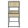 Mesa consola de madera de ingeniería roble Sonoma 90x35x80 cm by , Side tables - Ref: Foro24-849175, Price: 84,03 €, Discount: %