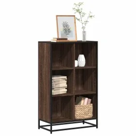 Estantería madera de ingeniería marrón roble 65,5x33x107,5 cm by , Bookcases and shelves - Ref: Foro24-849163, Price: 92,73 €...