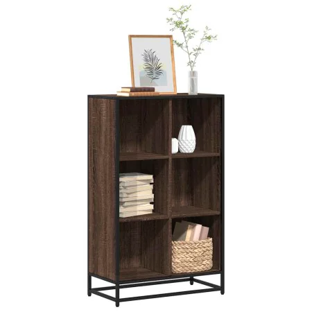 Estantería madera de ingeniería marrón roble 65,5x33x107,5 cm by , Bookcases and shelves - Ref: Foro24-849163, Price: 84,28 €...