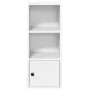 Estantería de madera de ingeniería blanca 31x24x77 cm by , Bookcases and shelves - Ref: Foro24-860328, Price: 39,22 €, Discou...