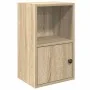 Estantería de madera de ingeniería roble sonoma 31x24x52 cm de , Librerías y estanterías - Ref: Foro24-860321, Precio: 35,76 ...