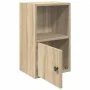 Estantería de madera de ingeniería roble sonoma 31x24x52 cm de , Librerías y estanterías - Ref: Foro24-860321, Precio: 35,76 ...