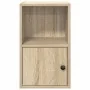 Estantería de madera de ingeniería roble sonoma 31x24x52 cm de , Librerías y estanterías - Ref: Foro24-860321, Precio: 35,76 ...