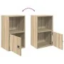 Estantería de madera de ingeniería roble sonoma 31x24x52 cm de , Librerías y estanterías - Ref: Foro24-860321, Precio: 35,76 ...
