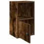 Estantería madera de ingeniería roble ahumado 31x24x52 cm by , Bookcases and shelves - Ref: Foro24-860323, Price: 35,32 €, Di...