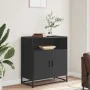 Aparador de madera de ingeniería negro 68x35x76 cm de , Aparadores - Ref: Foro24-848999, Precio: 81,17 €, Descuento: %