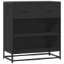 Aparador de madera de ingeniería negro 68x35x76 cm de , Aparadores - Ref: Foro24-848984, Precio: 84,00 €, Descuento: %