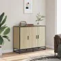 Aparador madera de ingeniería roble sonoma 94x35x76 cm de , Aparadores - Ref: Foro24-849005, Precio: 93,69 €, Descuento: %