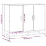 Aparador madera de ingeniería roble sonoma 94x35x76 cm de , Aparadores - Ref: Foro24-849005, Precio: 93,69 €, Descuento: %