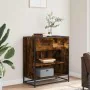 Aparador madera ingeniería roble ahumado 68x35x76 cm by , Sideboards - Ref: Foro24-848986, Price: 81,41 €, Discount: %