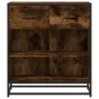 Aparador madera ingeniería roble ahumado 68x35x76 cm by , Sideboards - Ref: Foro24-848986, Price: 81,41 €, Discount: %