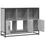 Aparador de madera de ingeniería gris sonoma 100x35x76 cm by , Sideboards - Ref: Foro24-849032, Price: 112,30 €, Discount: %