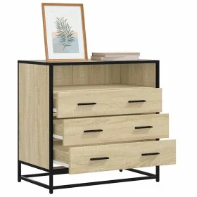 Cajonera de madera contrachapada color roble sonoma 70x41x70 cm by , Drawers - Ref: Foro24-849085, Price: 116,34 €, Discount: %
