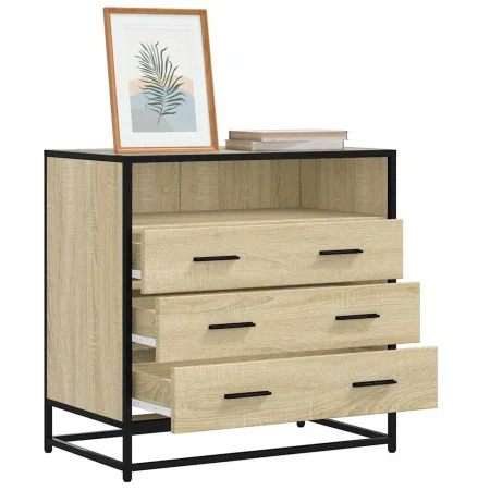 Cajonera de madera contrachapada color roble sonoma 70x41x70 cm by , Drawers - Ref: Foro24-849085, Price: 116,34 €, Discount: %