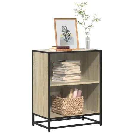 Estantería madera de ingeniería color roble sonoma 60x35x76 cm de , Librerías y estanterías - Ref: Foro24-849100, Precio: 64,...