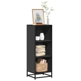 Estantería madera ingeniería negra 40x35x107,5 cm by , Bookcases and shelves - Ref: Foro24-849109, Price: 80,10 €, Discount: %