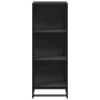 Estantería madera ingeniería negra 40x35x107,5 cm de , Librerías y estanterías - Ref: Foro24-849109, Precio: 69,93 €, Descuen...