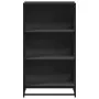 Estantería madera ingeniería negra 60x35x107,5 cm de , Librerías y estanterías - Ref: Foro24-849114, Precio: 85,55 €, Descuen...