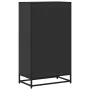 Estantería madera ingeniería negra 60x35x107,5 cm de , Librerías y estanterías - Ref: Foro24-849114, Precio: 85,55 €, Descuen...