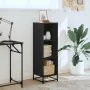Estantería librería madera ingeniería negra 33,5x33x107,5 cm by , Bookcases and shelves - Ref: Foro24-849154, Price: 65,51 €,...