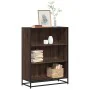 Estantería madera ingeniería roble marrón 80,5x35x107,5 cm de , Librerías y estanterías - Ref: Foro24-849123, Precio: 94,05 €...