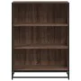 Estantería madera ingeniería roble marrón 80,5x35x107,5 cm de , Librerías y estanterías - Ref: Foro24-849123, Precio: 94,05 €...