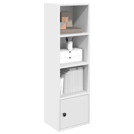 Estantería de madera de ingeniería blanca 31x24x102 cm von , Bücherregale und Regale - Ref: Foro24-860337, Preis: 48,05 €, Ra...