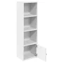 Estantería de madera de ingeniería blanca 31x24x102 cm von , Bücherregale und Regale - Ref: Foro24-860337, Preis: 48,05 €, Ra...