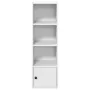 Estantería de madera de ingeniería blanca 31x24x102 cm von , Bücherregale und Regale - Ref: Foro24-860337, Preis: 48,05 €, Ra...