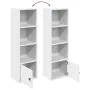 Estantería de madera de ingeniería blanca 31x24x102 cm von , Bücherregale und Regale - Ref: Foro24-860337, Preis: 48,05 €, Ra...