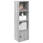 Estantería madera de ingeniería gris sonoma 31x24x102 cm de , Librerías y estanterías - Ref: Foro24-860342, Precio: 48,05 €, ...