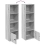 Estantería madera de ingeniería gris sonoma 31x24x102 cm de , Librerías y estanterías - Ref: Foro24-860342, Precio: 48,05 €, ...