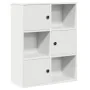 Estantería de madera de ingeniería blanca 60x24x76,5 cm von , Bücherregale und Regale - Ref: Foro24-860382, Preis: 63,88 €, R...