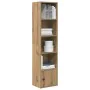 Estantería de madera de ingeniería roble artisan 31x24x127 cm von , Bücherregale und Regale - Ref: Foro24-860354, Preis: 58,4...