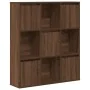 Estantería de madera de ingeniería marrón roble 89x24x101,5 cm de , Librerías y estanterías - Ref: Foro24-860406, Precio: 94,...