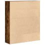 Estantería madera de ingeniería roble ahumado 89x24x101,5 cm de , Librerías y estanterías - Ref: Foro24-860404, Precio: 92,11...