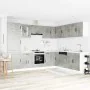 Mueble cocina Kalmar gris hormigón 14 pzas madera contrachapada by , Kitchen cabinets - Ref: Foro24-3314975, Price: 962,26 €,...