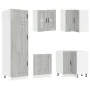 Mueble cocina Kalmar sonoma gris 14 pzas madera contrachapada von , Küchenschränke - Ref: Foro24-3314977, Preis: 1,00 €, Raba...