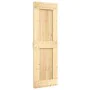 Puerta corredera con herrajes madera maciza de pino 70x210 cm de , Puertas - Ref: Foro24-3332736, Precio: 174,42 €, Descuento: %