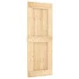 Puerta corredera con herrajes madera maciza de pino 80x210 cm de , Puertas - Ref: Foro24-3332743, Precio: 211,99 €, Descuento: %