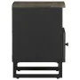 Mesitas de noche 2 uds madera maciza de mango negro 40x33x46 cm by , Nightstands - Ref: Foro24-4017691, Price: 110,74 €, Disc...
