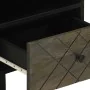 Mesitas de noche 2 uds madera maciza de mango negro 40x33x46 cm by , Nightstands - Ref: Foro24-4017691, Price: 110,74 €, Disc...