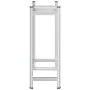 Estantería de neumáticos 2 niveles acero plateado 110x40x109 cm von , Industrieregale - Ref: Foro24-4016966, Preis: 40,21 €, ...